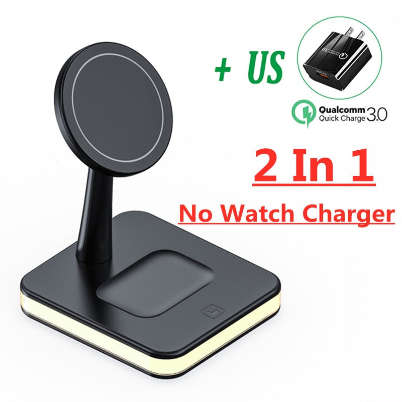 4 In 1 Magnetic Wireless Charging Stand For Apple devices