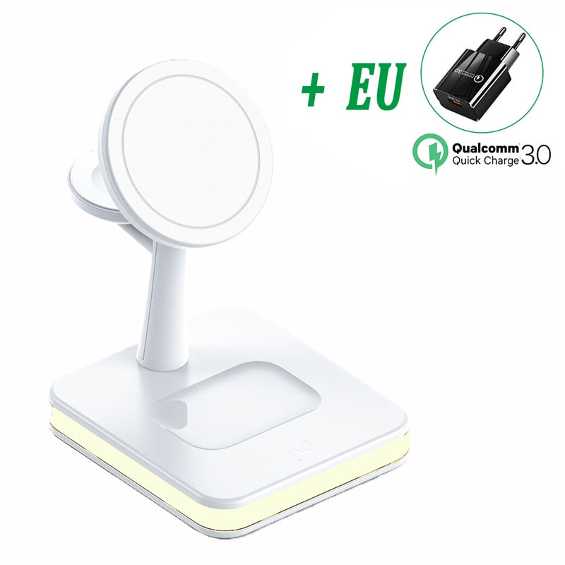 4 In 1 Magnetic Wireless Charging Stand For Apple devices