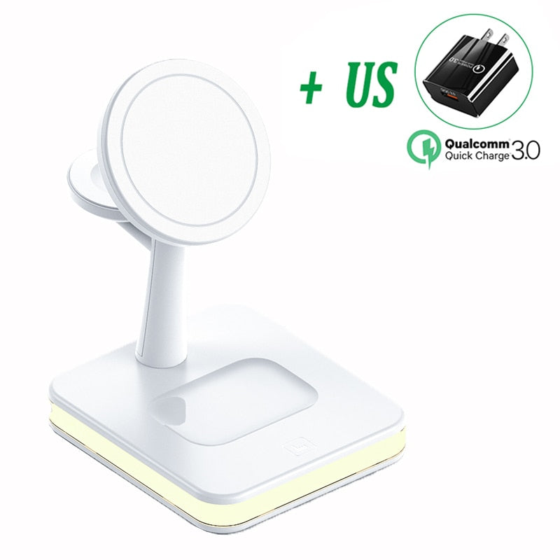 4 In 1 Magnetic Wireless Charging Stand For Apple devices