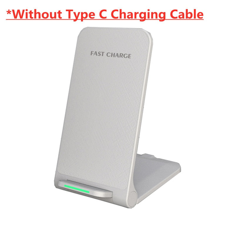 30W Wireless Charger Stand Pad For iPhone